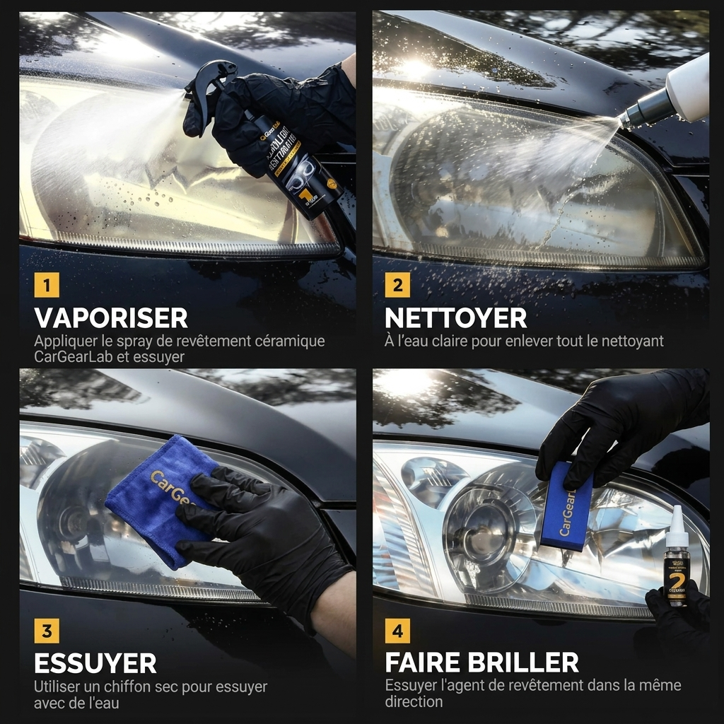 CrystalLight™ – Kit de Restauration de Phares