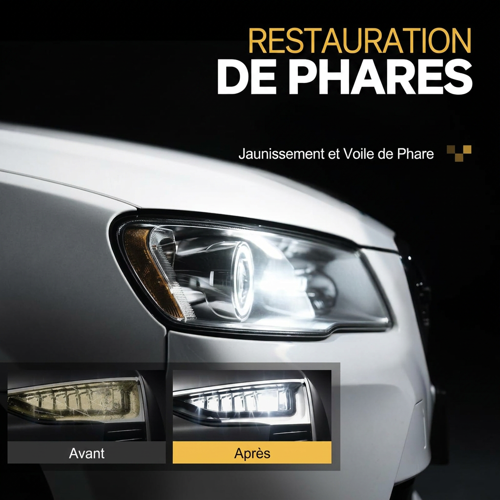 CrystalLight™ – Kit de Restauration de Phares